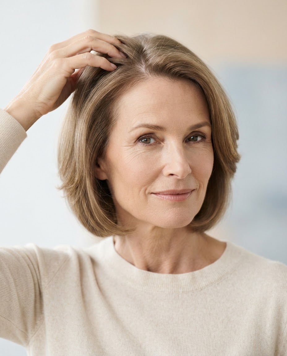 Hair thinning in women